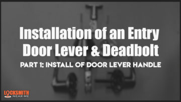 How to Install a Lever Handle on a Door